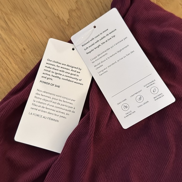 NWT Athleta Well Rested Rib Sleep Tank - Picture 5 of 6